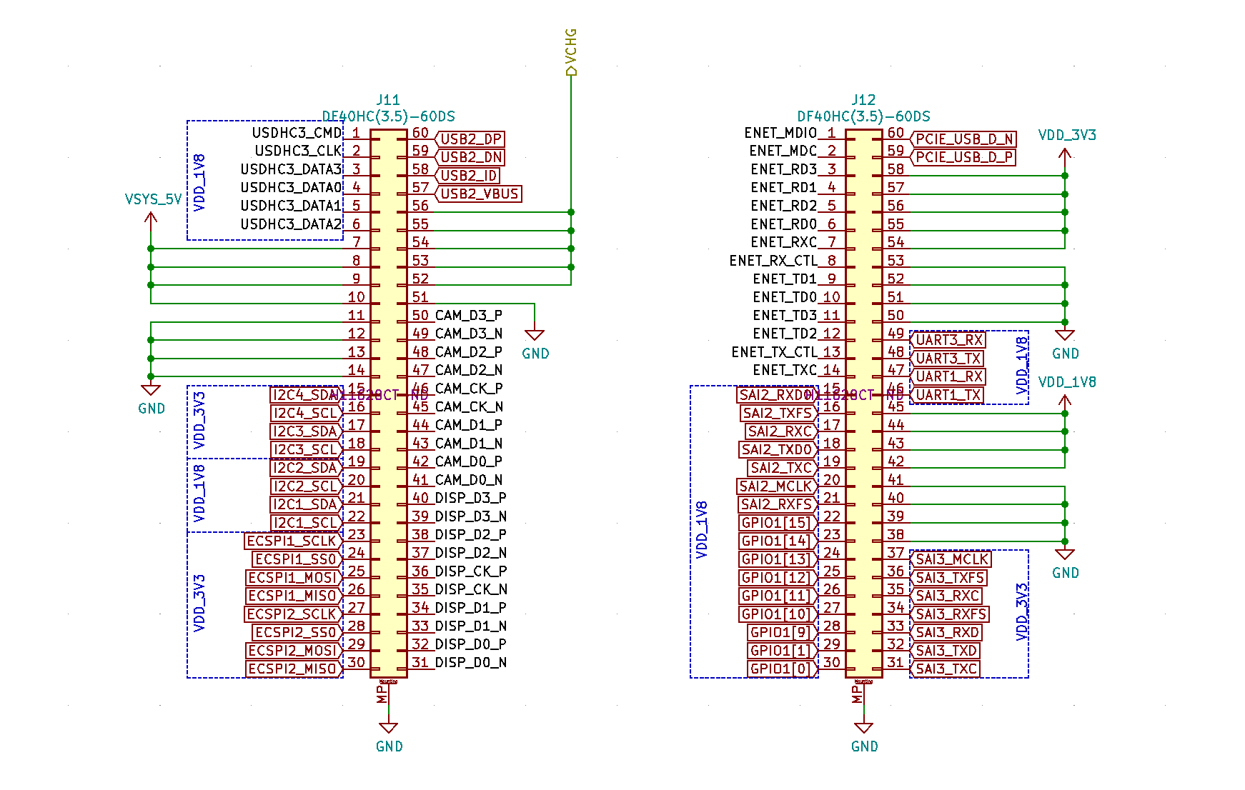 expansion module header schematic